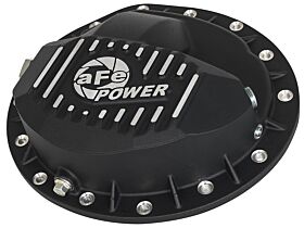 2016-2019 Nissan Titan XD Cummins Turbo Diesel V8 5.0L Rear Differential Cover Machined Fins Pro Series - 46-70362