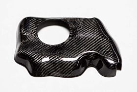 2005-2013 Ford Mustang Carbon Fiber Coolant Reservoir Cover - TC010-LG111