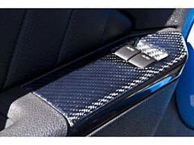2010-2014 Ford Mustang Convertible Carbon Fiber OEM Power Window Switch Covers -