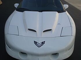 1993-1997 Pontiac Firebird/Trans AM WS6 II Fiberglass Ram Air Hood - TF40020-A12