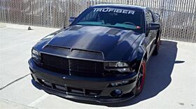 2005-2009 Ford Mustang GTS-4 Dual-Functional Ram Air Carbon Fiber Hood - TC10024