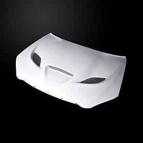 2011-2014 Chrysler 200 Type-HellCat Dual-Functional Fiberglass Hood - C211AHCATFHW