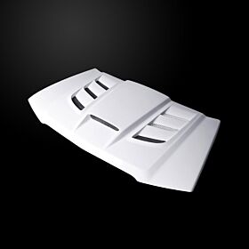 2003-2006 Chevrolet Avalanche VIP-Style Dual-Functional Fiberglass Hood - CA03AHVIPFHW