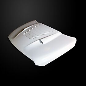 2009-2017 Dodge Ram 1500 TS Dual-Functional Ram Air Hood Fiberglass - DR09AHTSFH