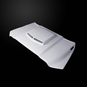2019-2024 Ram 2500/3500 Type-TA Ram-Air Functional Fiberglass Hood - DR19AHTAFHW25