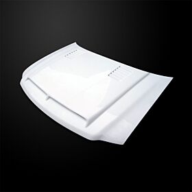 1997-2003 Ford F150 Type-E Dual-Functional Ram Air Hood Fiberglass - F1597AHTEFH