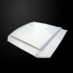 2013-2014 Ford Mustang SS Style Dual-Functional Ram Air Hood Fiberglass - FM13AH