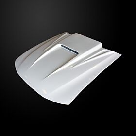 1999-2004 Ford Mustang Type-5 Dual-Functional Ram Air Hood Fiberglass - FM99AHT5