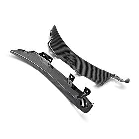 2015-2020 Ford Shelby GT350 Carbon Fiber Front Splash Guards by Anderson Composi