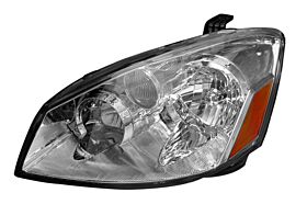 2005-2006 Nissan Altima Euro Crystal Headlights - Chrome - 02-AZ-NA05-C-A