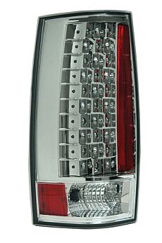 2007-2010 Chevy Suburban / Tahoe G4 Euro LED Taillights - Chrome - 03-CD07TLEDG4AC