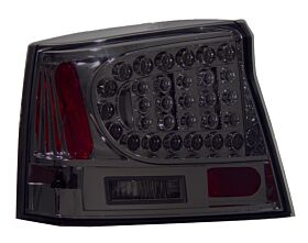 2006-2008 Dodge Charger LED Tail Lights - Dark Smoke - 03-DC2006TLEDDS