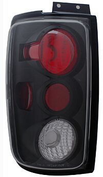 1997-2002 Ford Expedition Gen 2 Euro Tail Lights - Dark Smoke - 03-FE9702TLAG2DS