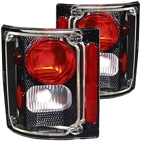 1973-1991 GMC Blazer Full Size/C10/C20/C30/K10/K20/K30/Suburban Anzo Tail Lights Carbon - 211015