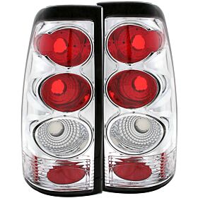 1999-2006 GMC Silverado 1500/2500/3500 Anzo Tail Lights Chrome - 211023