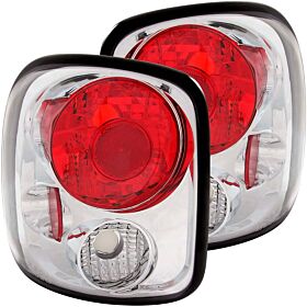 1999-2004 GMC Silverado Stepside Anzo Tail Lights Chrome - 211026