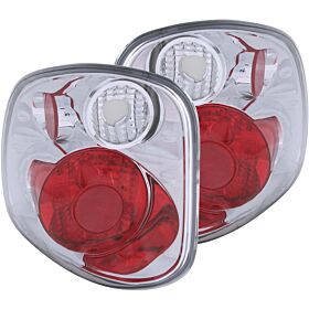 2001-2003 Ford F-150 Flare Side Anzo Tail Lights Chrome - 211066