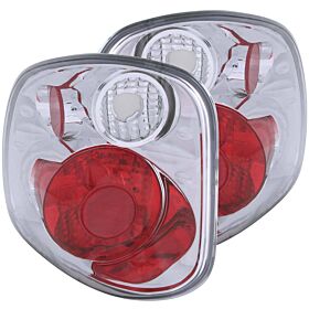 1997-2000 Ford F-150 Flare Side Anzo Tail Lights Chrome - 211068