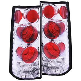 2003-2015 GMC Express Anzo Tail Lights Chrome - 211088