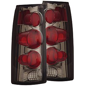1988-2000 GMC Escalade Anzo Tail Lights Smoke 3D Style - 211155