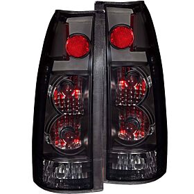 1988-2000 GMC Escalade Anzo Tail Lights Dark Smoke G2  - 211156