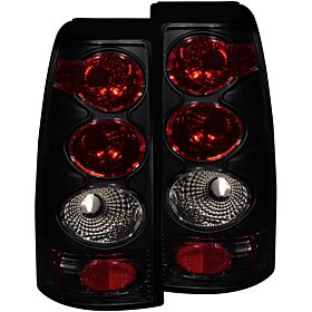 1999-2006 GMC Silverado 1500/2500/3500 Anzo Tail Lights Dark Smoke - 211160