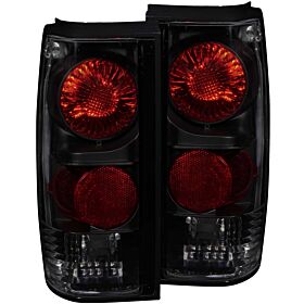 1982-1994 Chevrolet S-10 Anzo Tail Lights Dark Smoke  - 211163