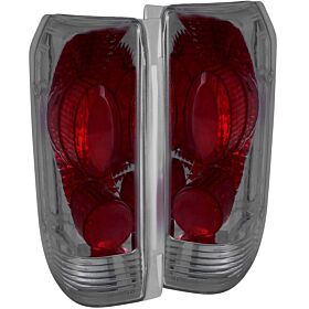1989-1996 Ford Bronco/F-150/F-250/F-350/F-450 Super Duty Anzo Tail Lights Smoke  - 211173