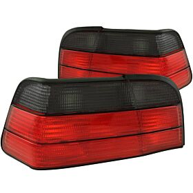 1992-1998 BMW 3-Series E36 2DR Anzo Tail Lights Red/Smoke  - 221199