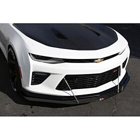 2016-2018 Chevy Camaro SS 1LE APR Carbon Fiber Wind Splitter + Rods - CW-603624