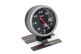 APEXi EL II System Gauge Fuel Pressure White Display / Silver Ring - 403-A065