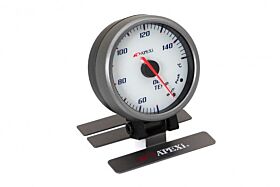 APEXi EL II System Gauge Oil Temp Black Display / Black Ring - 403-A956