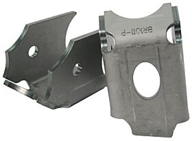 Lower Link Axle Brackets 3 Inch 0 Degree Pair by Artec Industries - BR1010