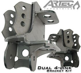 Dual 4 Link Frame Bracket Pair by Artec Industries - BR1013