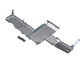 JLU Full Bellypan With Oil Door - 4 Door 3.6L Aluminum 21-Present by Artec Industries - JL4164