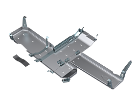 JL Full Bellypan With Oil Door - 2 Door 2.0L Aluminum 18-Present by Artec Industries - JL4168