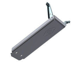 JL Oil Skid Only With Oil Door- 2 and 4 Door 2.0L Aluminum 18-Present by Artec Industries - JL4188
