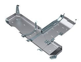 JL T-Case/Fuel Skid Only - 2 Door 3.6L, 2.0L Aluminum 18-Present by Artec Industries - JL4196