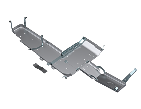 JT Gladiator Full Bellypan With Oil Door - 3.0L Diesel Aluminum by Artec Industries - JT4135