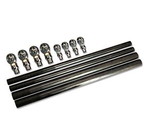 4 Link Tube and End Kit All 1.25 Rod Ends by Artec Industries - LK4001