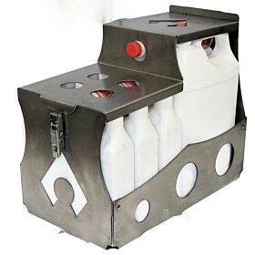Racing Quart Crate 6 Qts Brake P/S 2 Gallons by Artec Industries - QC0102