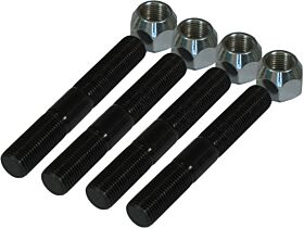 Dana 60 ARP High Steer Studs and Nuts 4 Pack Kit by Artec Industries - RR-D60116K-2