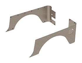 Jeep TJ Standard Steel Corner Armor 97-06 Wrangler TJ by Artec Industries - TJ2030