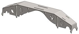 JK Dana 44 Modular Rear Truss by Artec Industries - TR4405