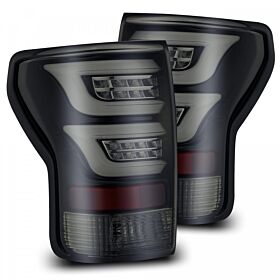 07-13 Toyota Tundra PRO-Series LED Tail Lights Jet Black by AlphaRex - 670010