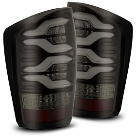 16-23 Toyota Tacoma PRO-Series LED Tail Lights Jet Black by AlphaRex - 680010
