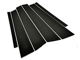 1992-1998 BMW 3-Series E36 2DR Coupe Carbon Fiber B-Pillar Covers - BM-0120