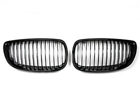 2007-2010 BMW 3-Series E92 2DR Coupe Replacement Glazing Black Front Grille - BM