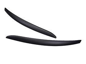 2007-2010 BMW 3-Series E92/E93 Stealth Black Headlight Covers/Eyelids - BM-0236-
