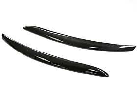2007-2010 BMW 3-Series E92 2DR Coupe Carbon Fiber Headlight Covers/Eyelids - BM-